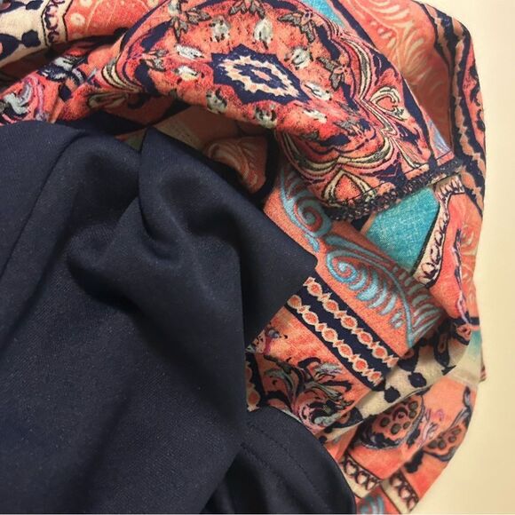 Lulu's Sunrise to Sunset Coral Pink Print Maxi Dress - Picture 9 of 9